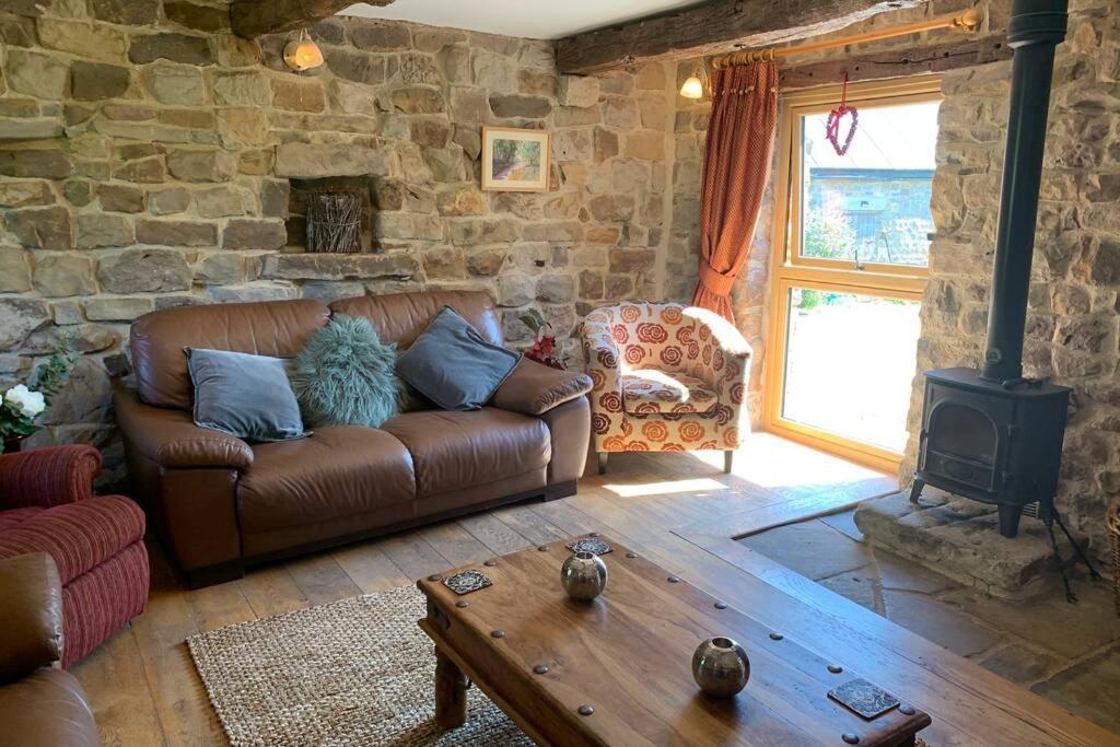 利克Stunning Secluded Peak District Luxurious Barn别墅 外观 照片